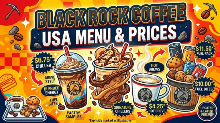 Black Rock Coffee Menu USA Prices