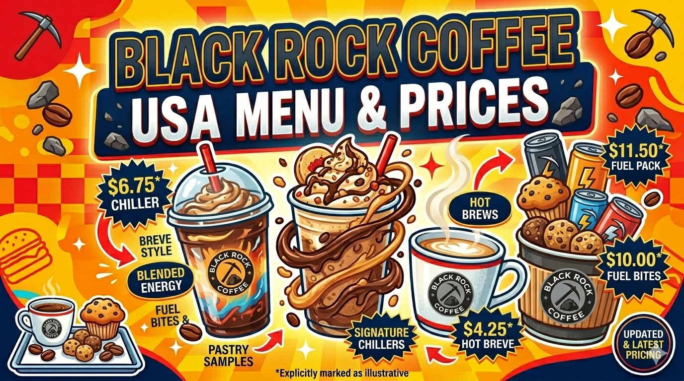 Black Rock Coffee Menu USA Prices