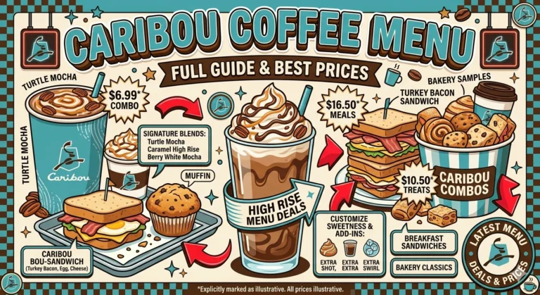 Caribou Coffe Menu USA Prices