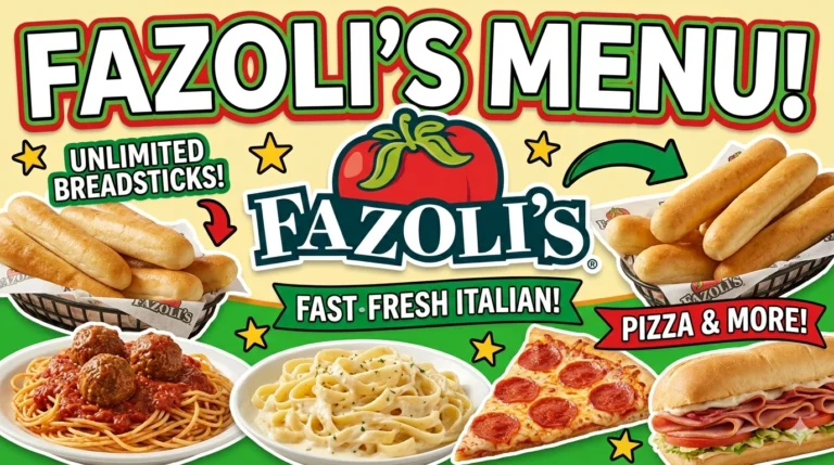 Fazoli's Menu USA Prices