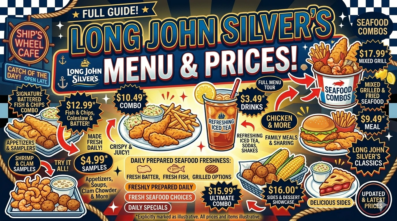 Long John Silver's Menu USA Prices