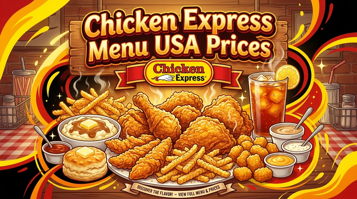Chicken Express Menu USA Prices