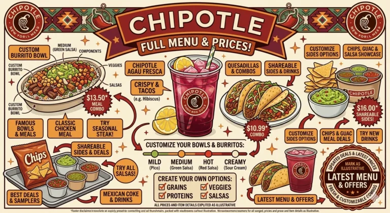Chipotle Menu USA Prices