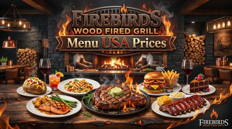 Firebirds Wood Fired Grill Menu USA Prices