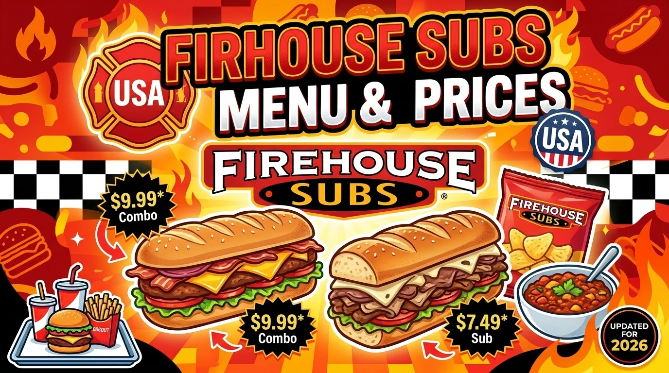 Firehouse Subs Menu USA Prices