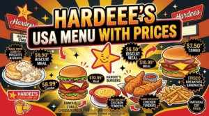 Hardee's Menu USA Prices