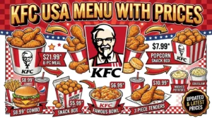 KFC Menu USA Prices