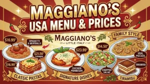 Maggianos Menu USA Prices