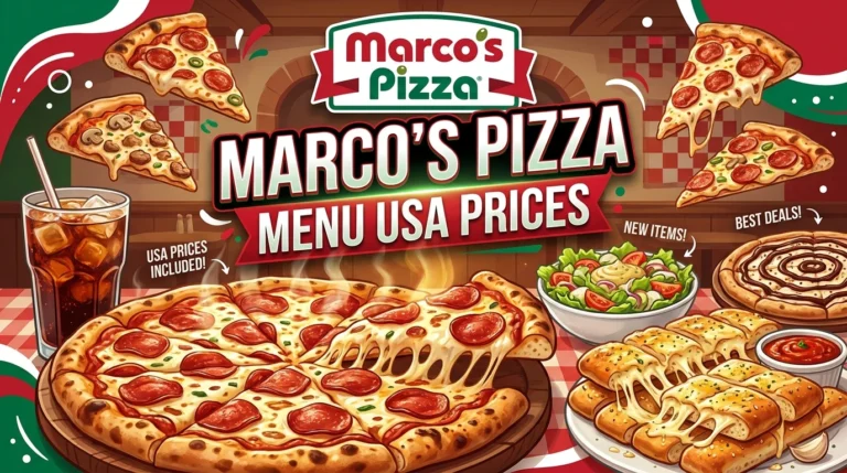 Marco's Pizza Menu USA Prices
