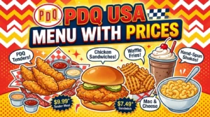 PDQ Menu USA Prices