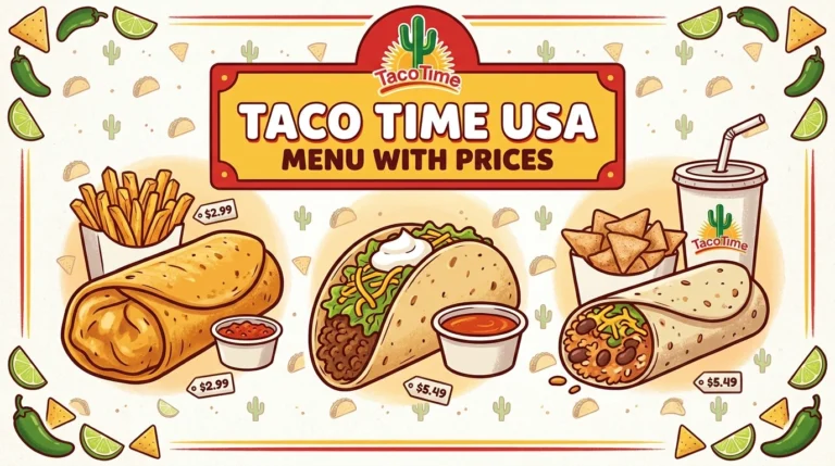 Taco Time Menu USA Prices