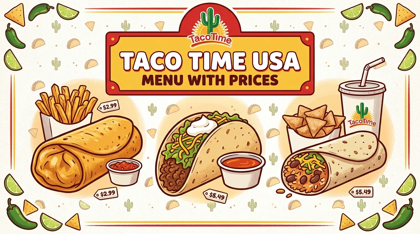 Taco Time Menu USA Prices